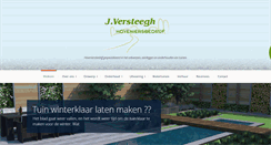 Desktop Screenshot of jversteegh-hoveniersbedrijf.nl